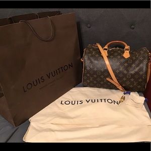 Louis Vuitton Speedy 35 Bandouliere